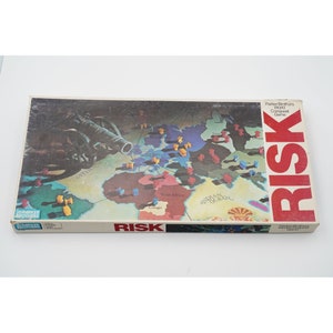 Vintage 1980 RISK Parker Brothers World Conquest Board Game 2 to 6 Players