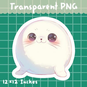 Cucciolo di foca - PNG, download digitale, clipart, uso commerciale