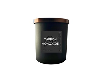 Carbon Monoxide Fake Humor Luxury Scented Soy Candles | Adult Birthday Gift | Gag Gift | Novelty Item | Srping Scented Candle | Funny Candle