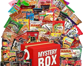 Oisoy's Top Selling Korean Chinese Japanese Thai Assorted Mix Noodle Gift Box