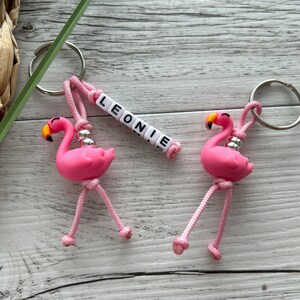 LEVLO Lustige Flamingo Kosmetiktasche | „Calm The Flock Down“ Spruch | 23,5x17 Cm | Geschenk Für Flamingo-Fans