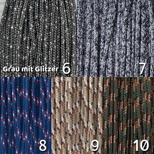 Reißverschlussanhänger, Zipper, Anhänger für Reißverschluss, Paracord Anhänger, Anhänger personalisiert Bild 10