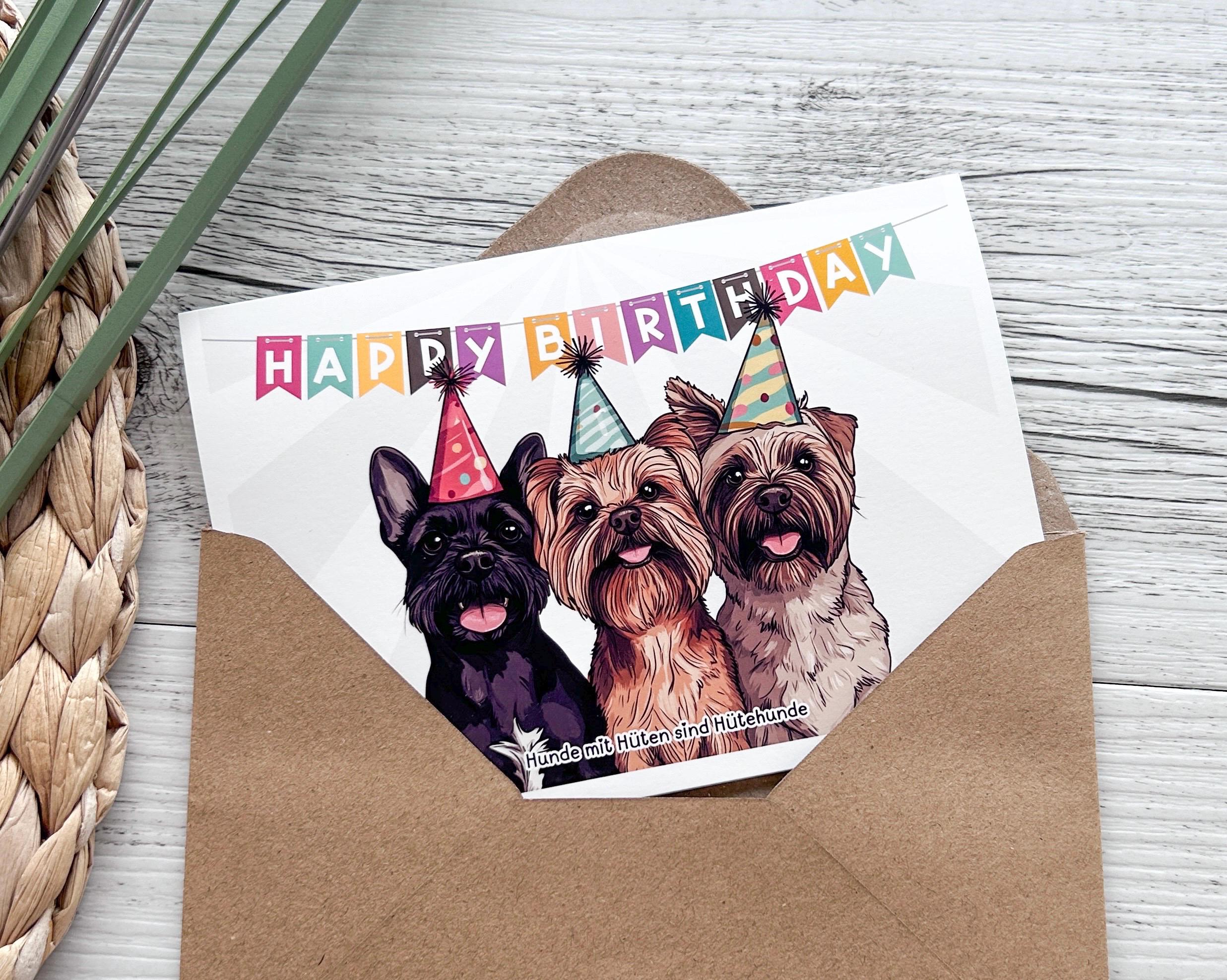Allynn’s Lustige Geburtstagskarte Zum 80. – Hundeliebhaber-Karte Mit Border Collie, „Eighty Schmeighty“