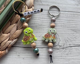 10 Leuchtende Schildkröten-Silikonperlen – Glow-in-the-Dark, 17 X 30 Mm, Für Schmuck, Basteln & Schlüsselanhänger