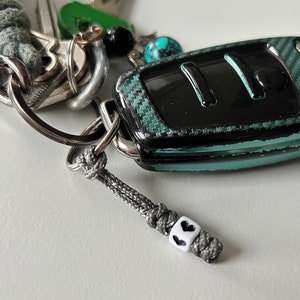 Zipper pendant, zipper, pendant for zipper, paracord pendant, pendant personalized image 6