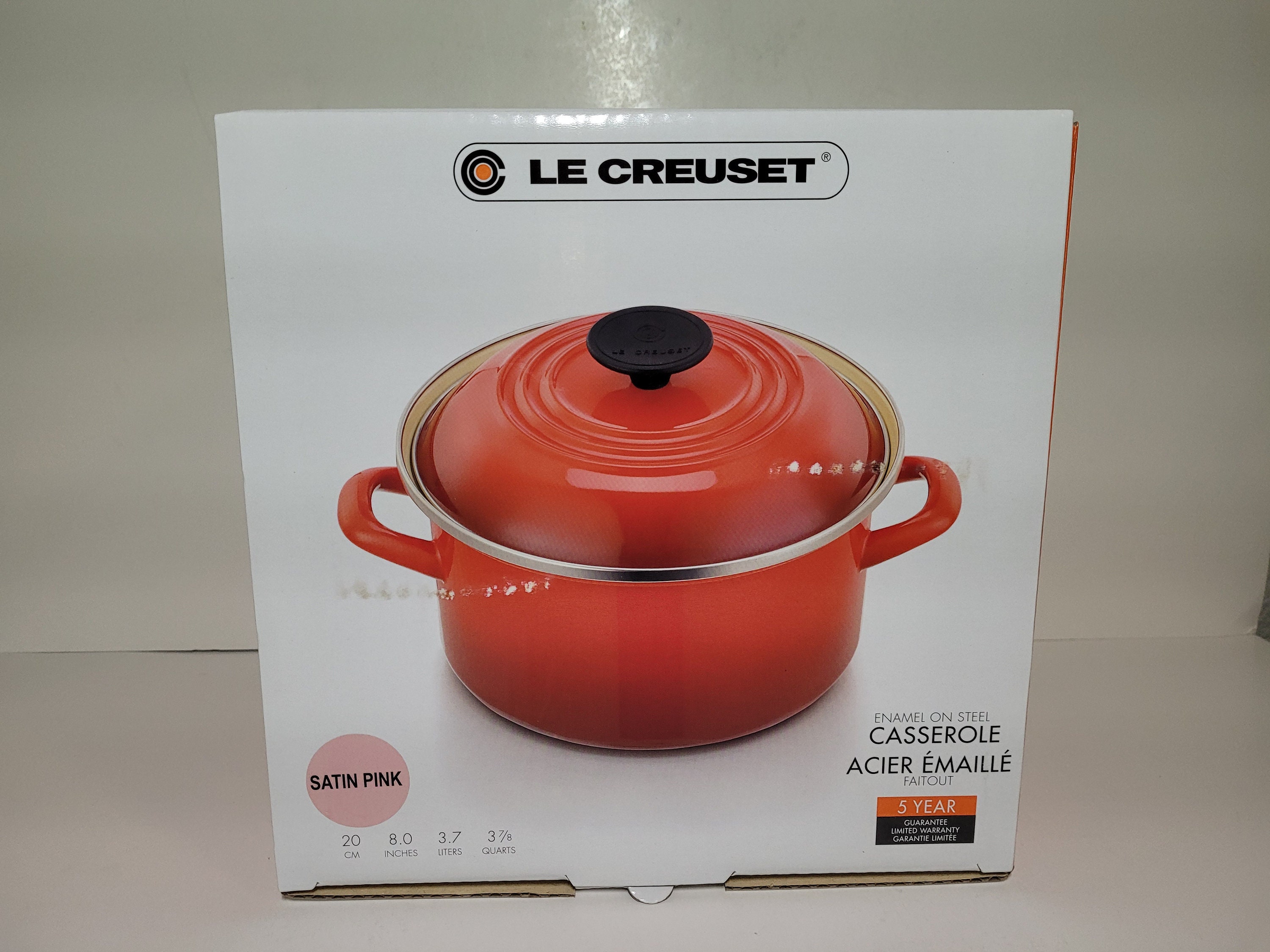 New Le Creuset Stock Pot 3 7/8 Qt Enamel on Steel Pink in Etsy