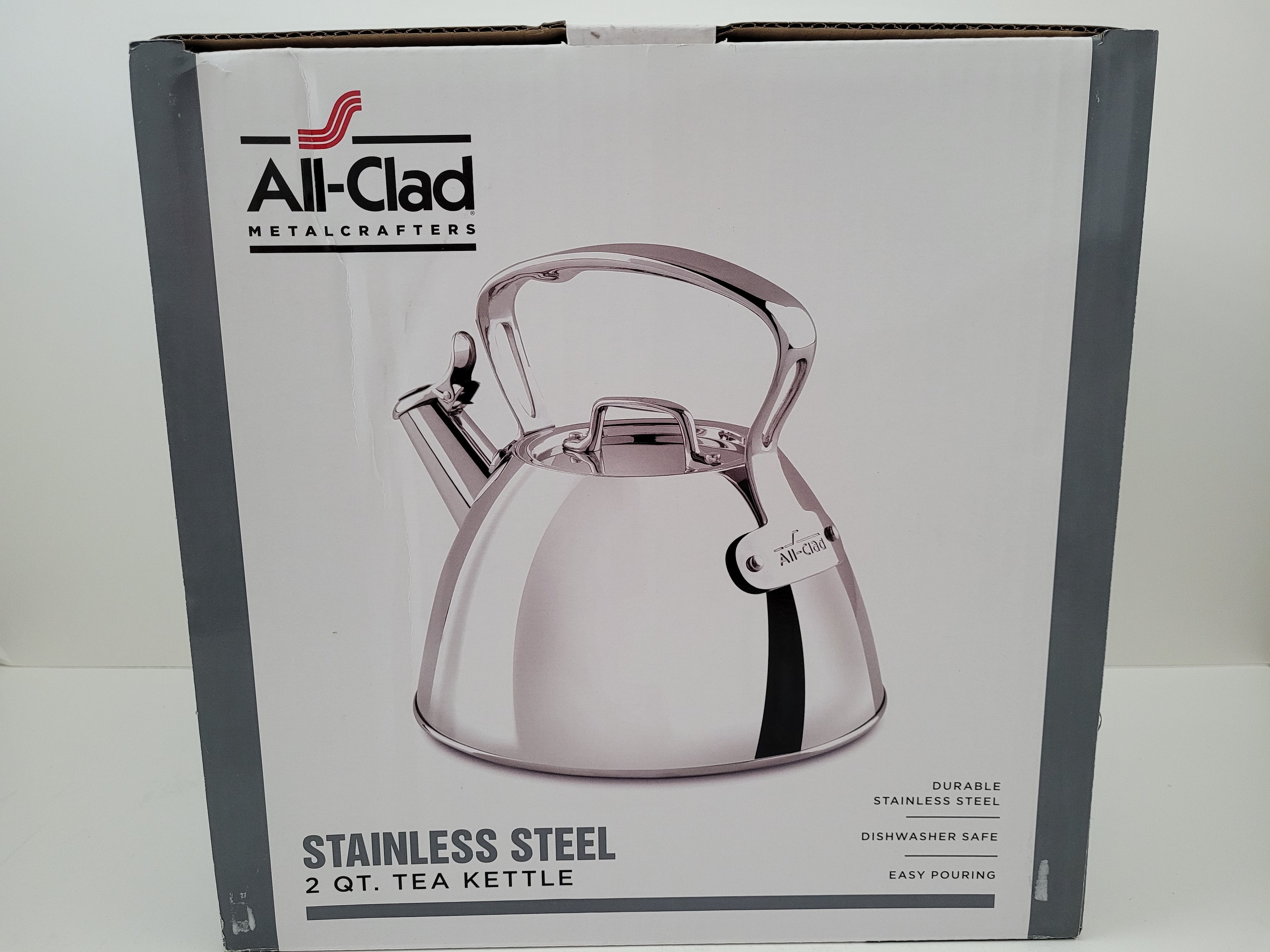 New All Clad 2 Qt Tea Kettle Durable Stainless Steel Etsy Australia