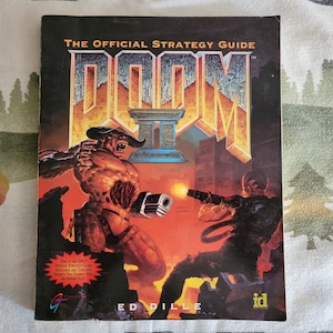 Doom 2 - Vintage PC - Official Strategy Guide - PC Platform New Price!