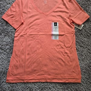 Ladies V-Neck Short Sleeve Gift for Mom Tee Shirt  Women's Top Casual for Summer Spring Fall T Shirt