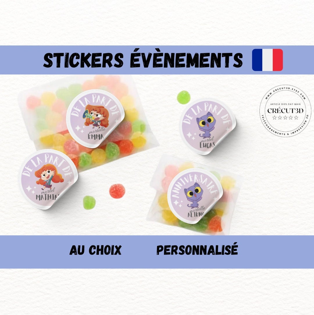 Send Out Sticker Sending TRACKED Stickers Personalized Stickers Birthday Party - Etsy