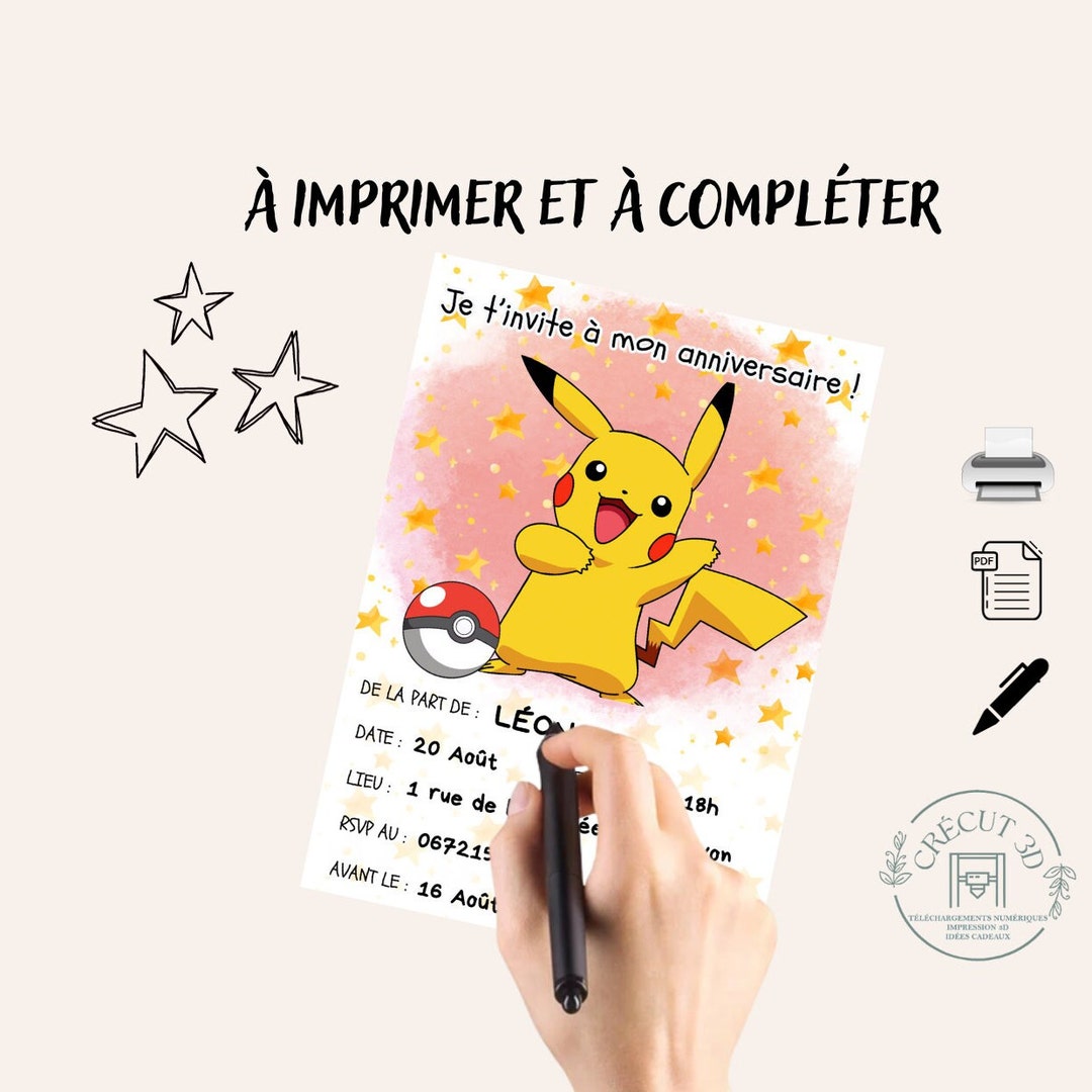 Mixed Birthday Invitation Unlimited Printing to Complete Etsy