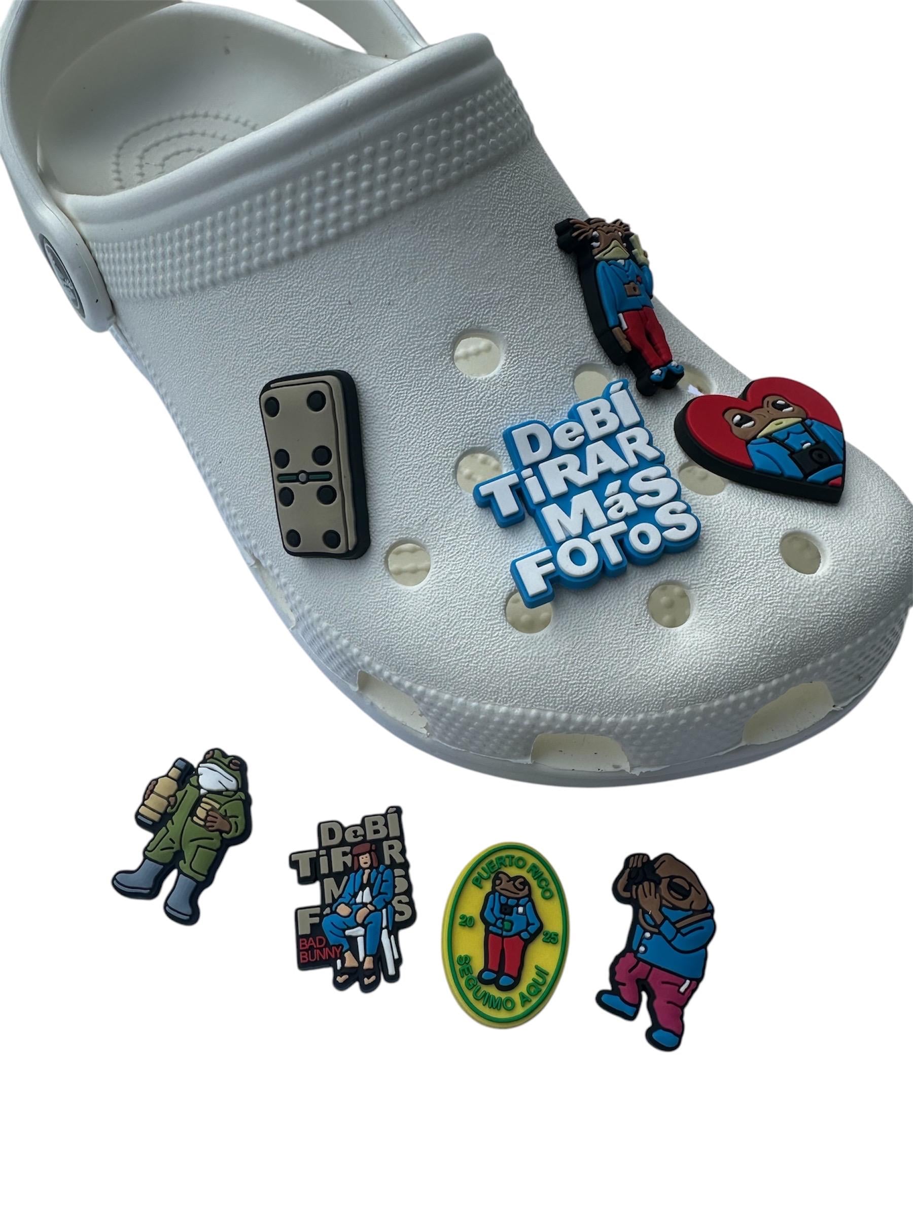 Disha Crocs Bad Bunny Reventa Charms Crocs Bad Bunny MercadoLibre