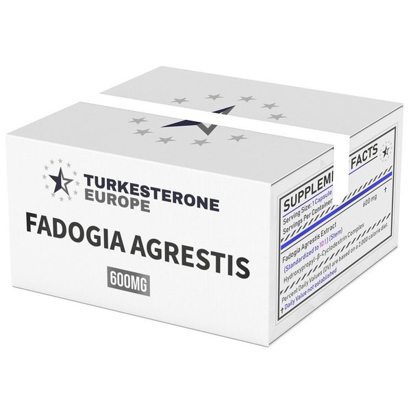 25 Bottles - Fadogia Agrestis 10:1 Complex (600mg) with Hydroxypropyl-β-Cyclodextrin - Wholesale