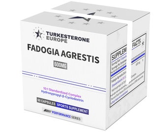 250 Bottles - Fadogia Agrestis 10:1 Complex (600mg) with Hydroxypropyl-β-Cyclodextrine - Wholesale