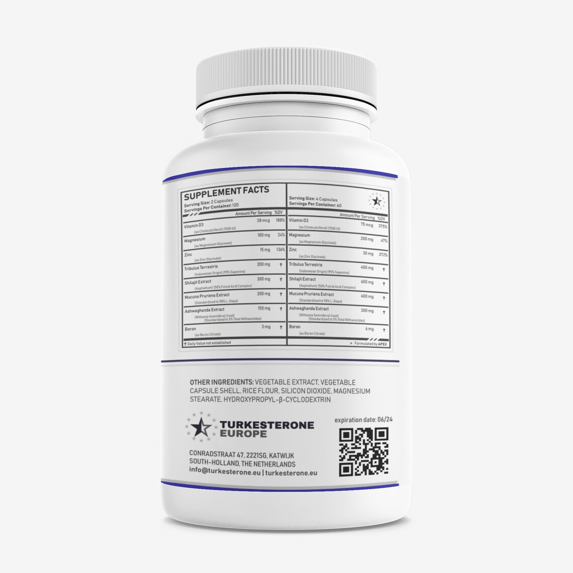 Sigma™ Testosterone Booster 240 Capsules Etsy UK