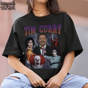 RETRO TIM CURRY Shirt, Tim Curry Vintage Shirt, Tim Curry Homage, Tim Curry Fan Tees, Tim Curry Retro 90s Sweater, Tim Curry Merch Gift