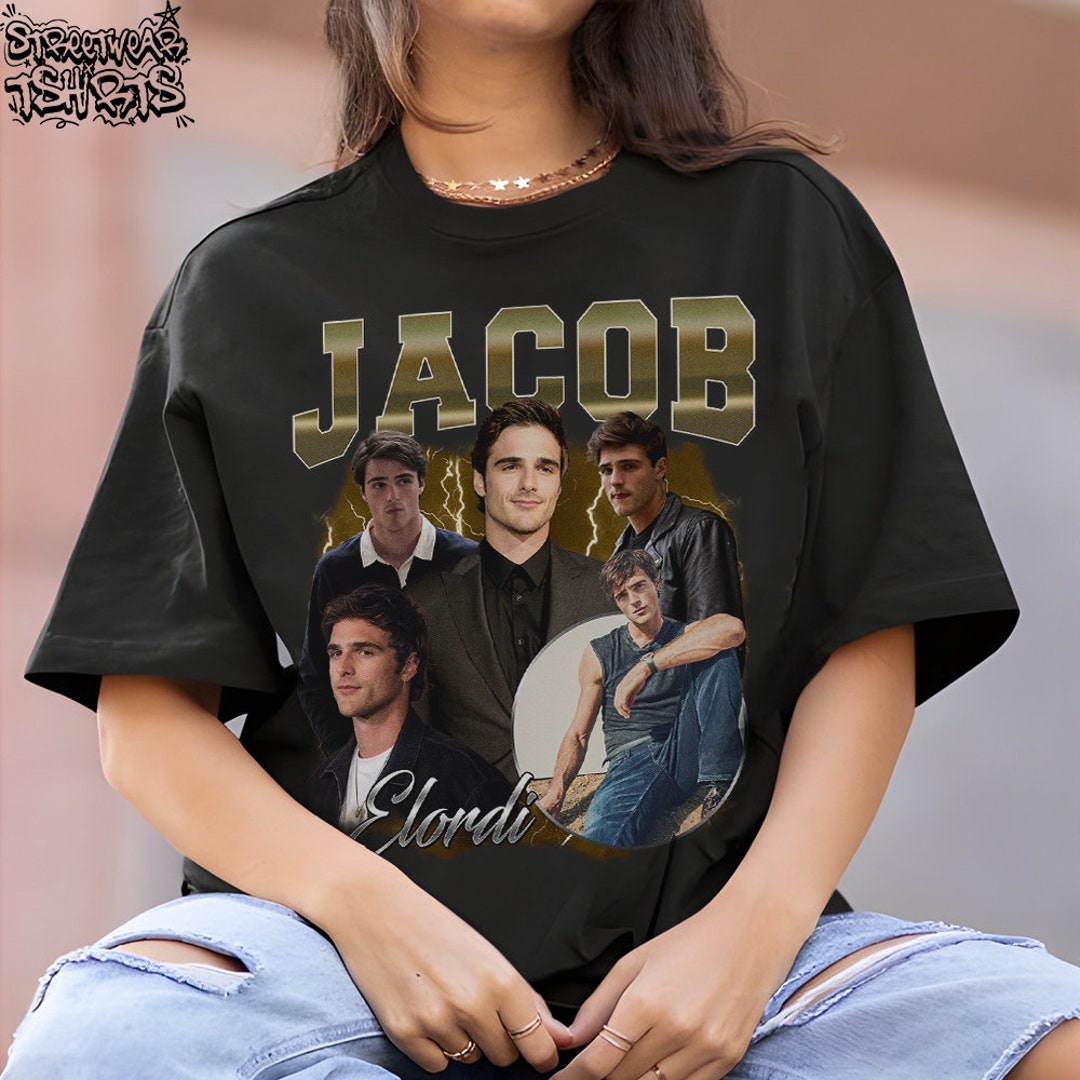 Retro Jacob Elordi Shirt, Jacob Elordi Tshirt, Jacob Elordi T-shirt ...