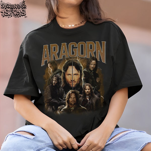 Retro Aragorn Shirt, Aragorn Tshirt, Aragorn T-shirt, Aragorn T Shirt, Aragorn Sweatshirt, Lord of the Rings Shirt, Aragorn Merch