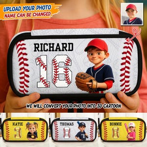 Sport Kids Colorful - Personalized Pencil Case,Pencil Zipper Pouch,Back to School,School Supplies Bag, Pencil Case, Gift Idea for Children