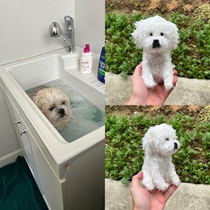 Custom Crochet Dog From Photo – Personalized Pet Replica Plush – Amigurumi Dog Keepsake – Memorial Gift for Dog Lover