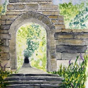 Biglietto d'auguri Rivington Terraced Gardens Archway
