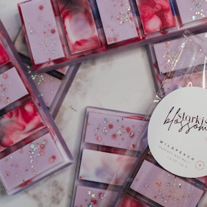 Starkissed Blossoms Wax Melt, Scented Wax Melts for Warmer, Para-Soy Snap Bar, Lilac Scented Wax Melt, Soy Blend Wax for Spring and Summer