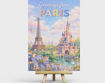 Cartolina di auguri da Parigi