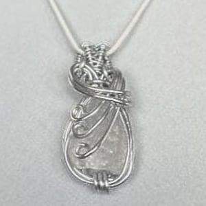 Clear Quartz Crystal Necklace
