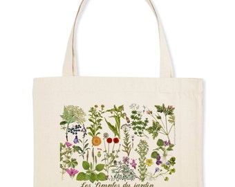 Shopping bag - Organic cotton, Garden singles