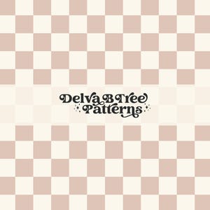 Blush Pink Checkerboard Repeat Pattern for Commercial Use, Muted Retro Plaid Seamless Pattern, Seamless File, Vintage Check Digital Pattern