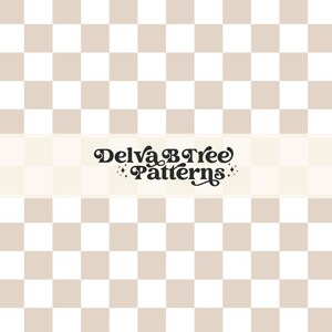 Almond and White Checkerboard Seamless File, Commercial Use Muted Retro Plaid Seamless Pattern, Kids Vintage Check Digital Repeat Pattern