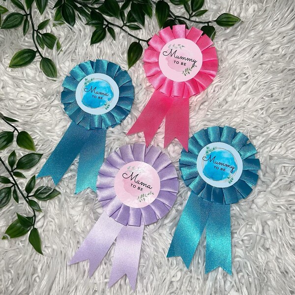 Printable Baby Shower Badge - Etsy