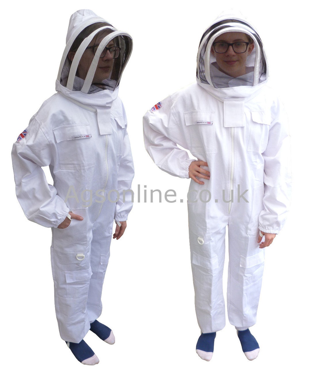 Traje de abeja con capucha redonda, de algodón grueso y sin picaduras,  traje de apicultor profesional, disfraz de apicultor para adultos, traje de