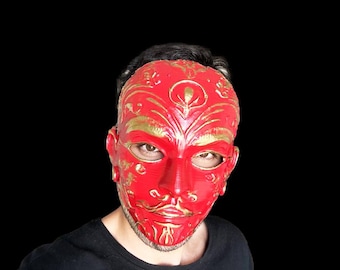 Zelda-masker: aanpasbaar cosplay-volgelaatsmasker