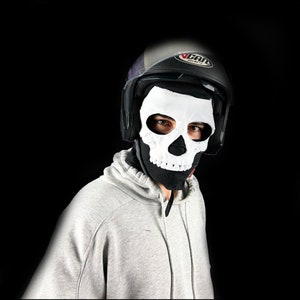 Ghoster Mask Cosplay Full Set  Cosplay Ghost Motorbike Mask Set | Customizable Color Option