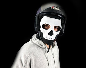 Ghoster Mask Cosplay Full Set  Cosplay Ghost Motorbike Mask Set | Customizable Color Option