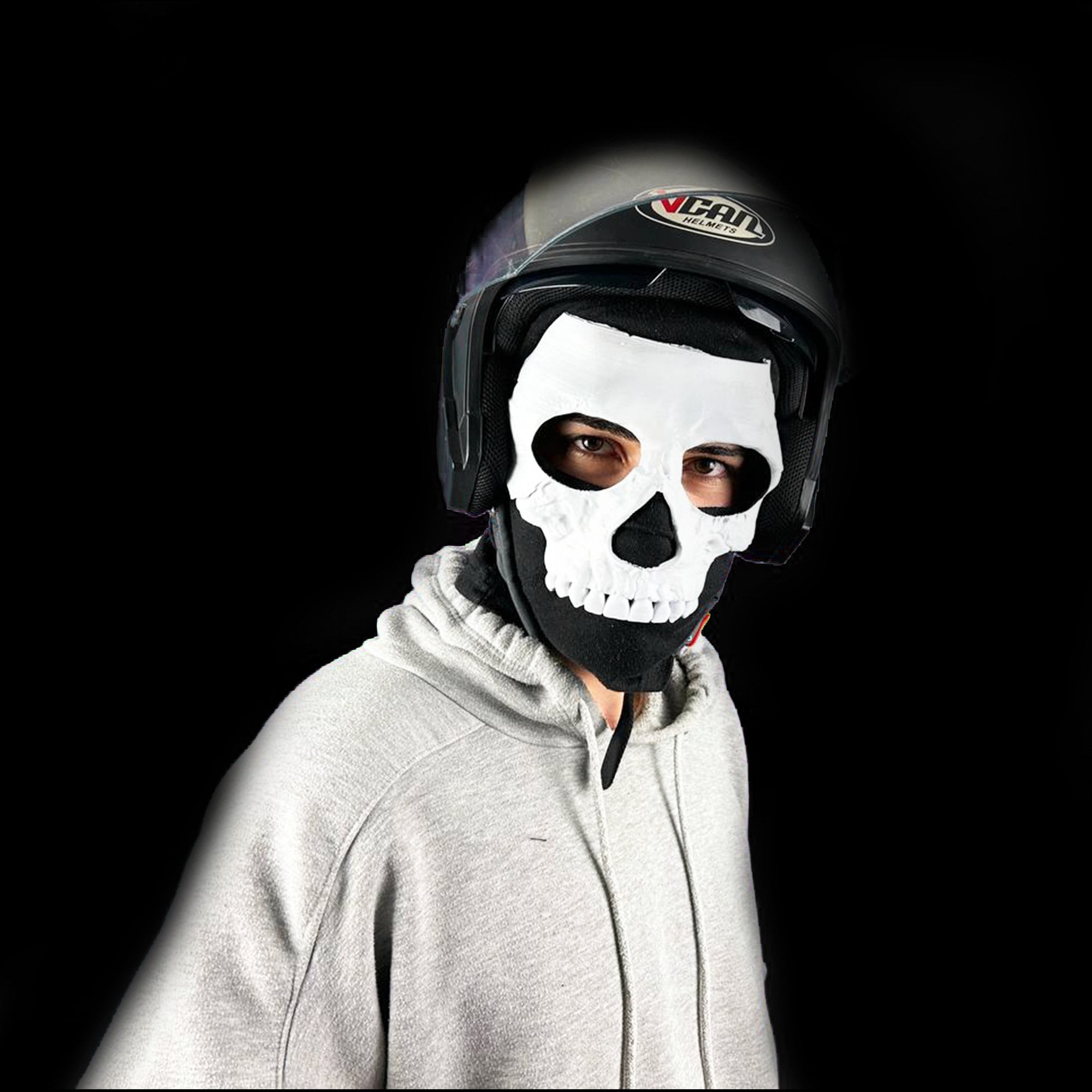 Call of Duty Modern Warfare 2 Skull Mask Full Face Helmet Hood Game Fancy  Dress