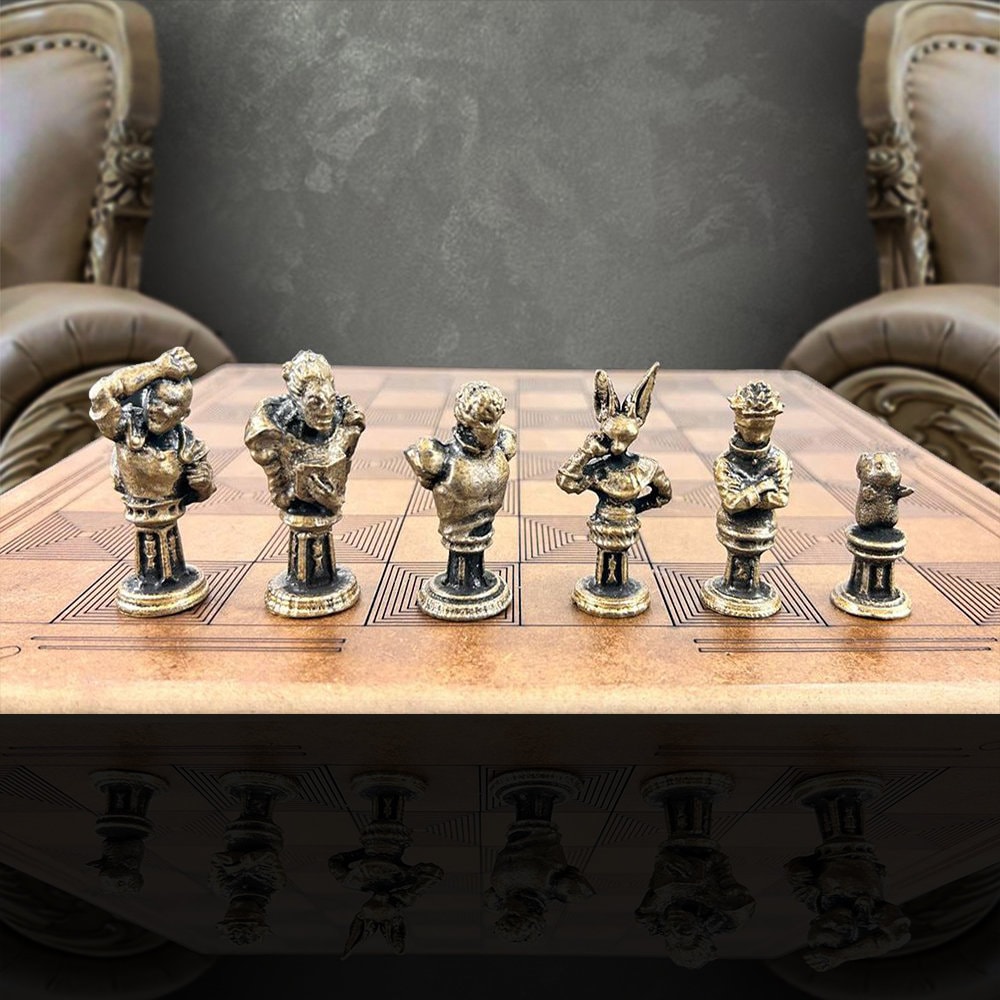 Chess Set - Metal Anime Chess Set With Chess Board Different Chess Set | Customizations Available