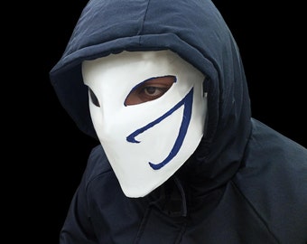 Fighter Spanish Cosplay Party MaskFace Adjustable MaskPersonalized Painted Cosplay Mask İdea Full Face Mask | Customizable Color Option