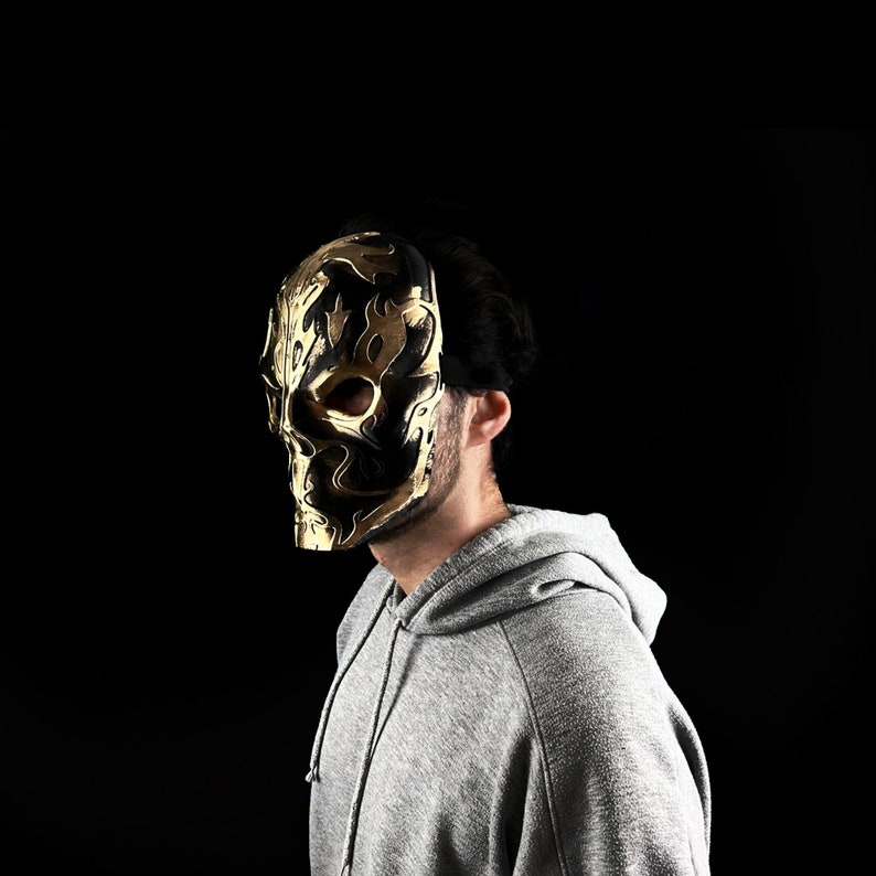 Skull Full Face Cosplay Mask-Hunter Skull Halloween Costume Mask