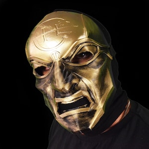 Dishonored Overseer Cosplay Mask: Customizable Color Option