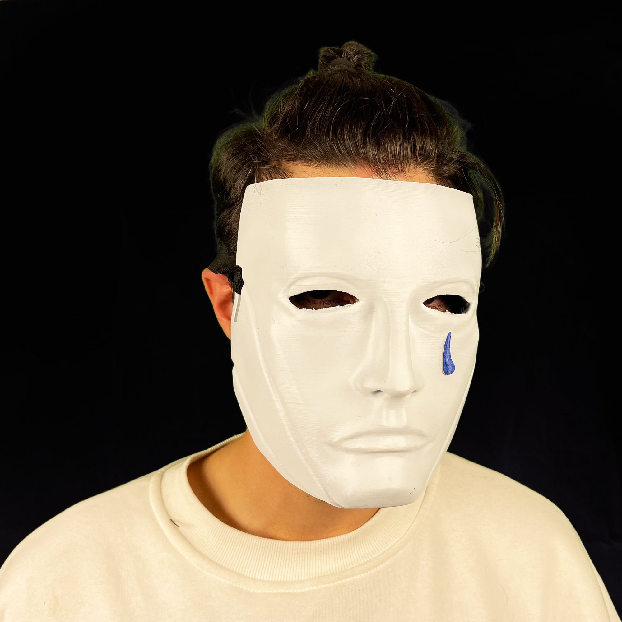 Creativity Street Plastic Mask 8x7 Happy Face