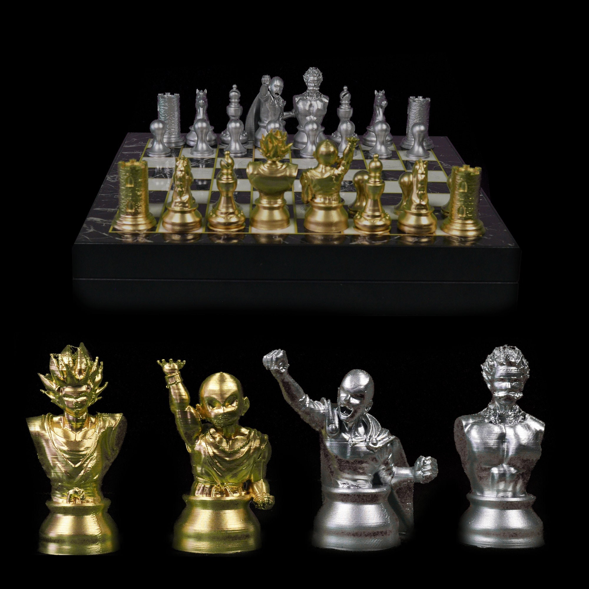 Personalized Anime Characters With Chessboardanime Chess Set  Etsy in  2023  Chess set Chess gifts Chess board