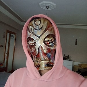 Dragon Priest Mask: Skyrim Cosplay Mask, Customizable Color