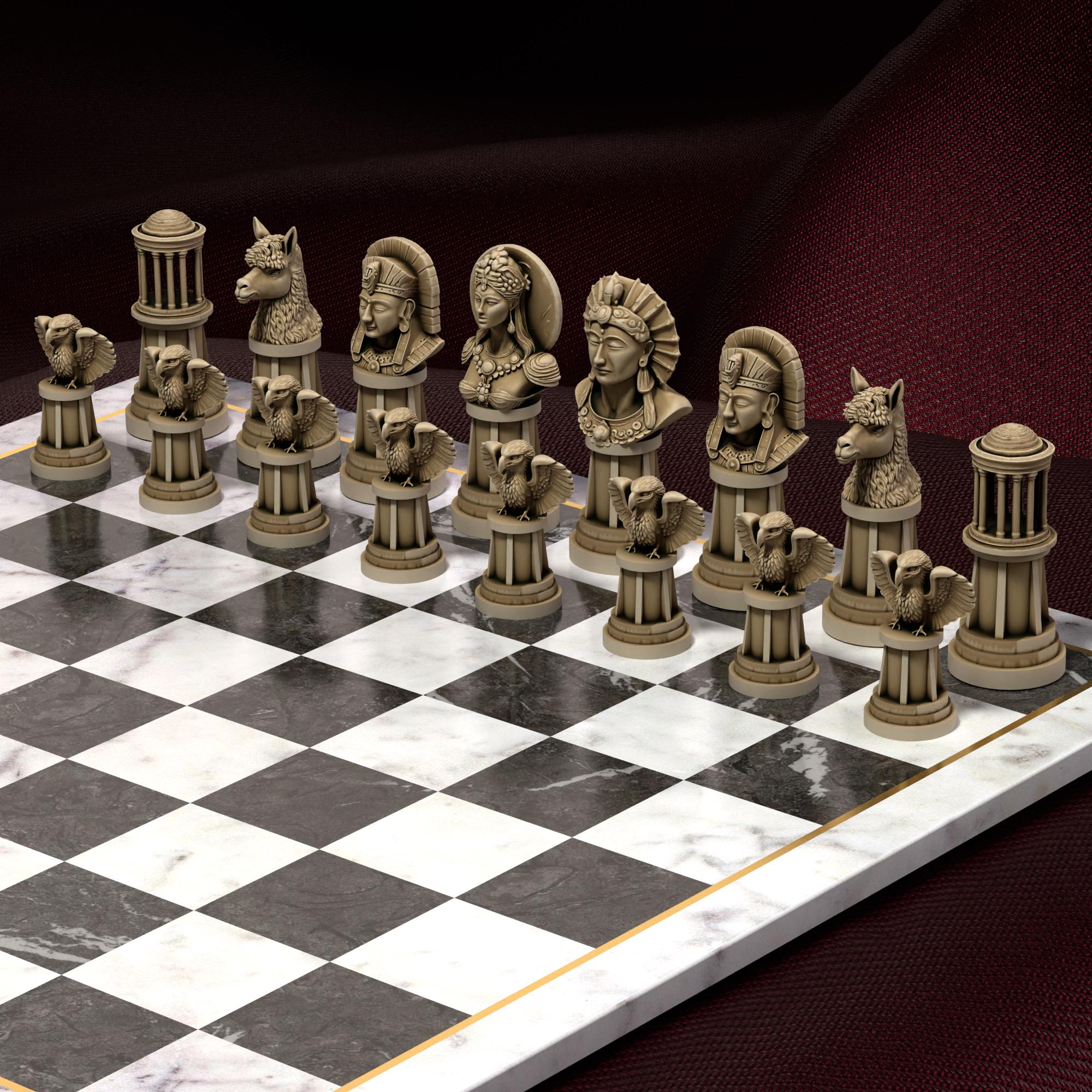 Inca chess - Etsy 日本