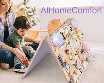 Fine Motor Skills Toy Enlightenment Cognitive Educational Toy for Kids Aged 3 and Advantage Wooden Sensory Activity Board with Smooth Surface Mona43Henry Montessori Busy Activity Board for Toddlers Fine Motor Skills Toy Enlightenment Cognitive Educational Toy for Kids Aged 3 and Advantage Wooden Sensory Activity Board with Smooth Surface Mona43Henry Montessori Busy Activity Board for Toddlers