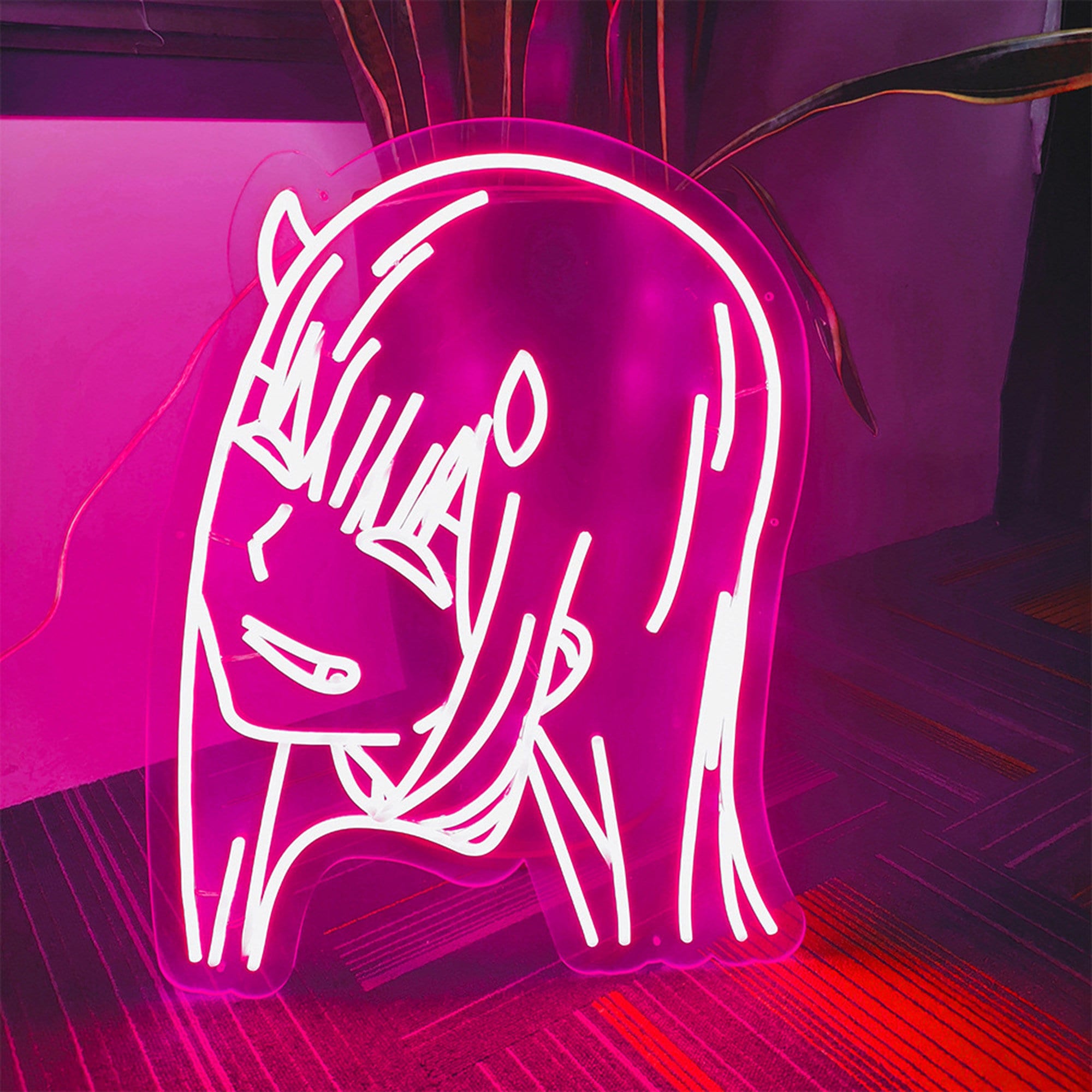 Zero Two Neon Sign Anime Neon Signs Custom LED Neon Light - Etsy