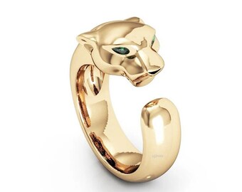 cartier ring tiger