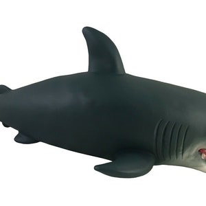 Large Soft Rubber White Shark Toys Sea Animals Party Toy Christmas Xmas New Year Gift for Boys Girls Kids Toddlers 3 21 image 3