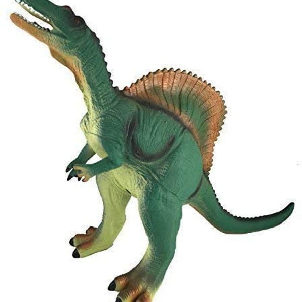 Grande gomma morbida dinosauro giocattolo Spinosaurus Dino giocattolo Natale Natale Capodanno regalo per ragazzi ragazze bambini bambini bambini età 3 + 24 "